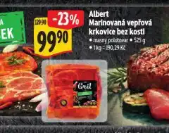 Albert Marinovaná vepřová krkovice bez kosti nabídka
