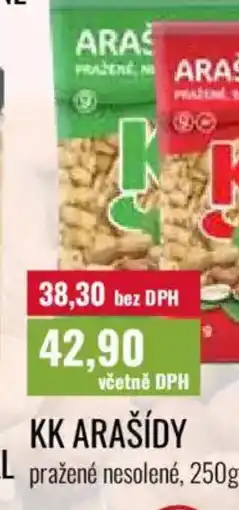 Ratio Kk arašídy pražené nesolené nabídka