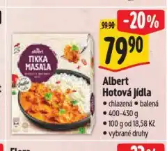 Albert Hotová jídla nabídka