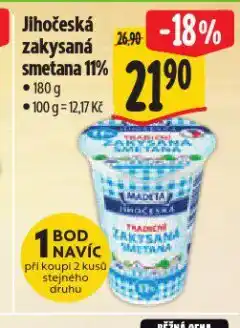 Albert Jihočeská zakysaná smetana nabídka