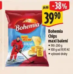 Albert Bohemia chips nabídka