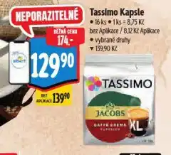 Albert Tassimo kávové kapsle nabídka