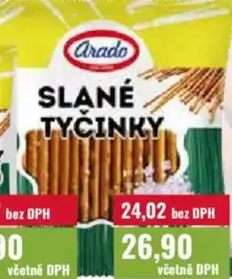 Ratio Arado tyčinky solené nabídka