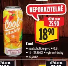 Albert Cool nealkoholické pivo nabídka