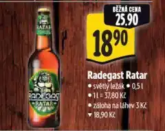 Albert Pivo radegast nabídka