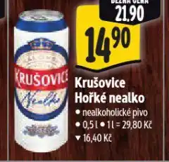 Albert Pivo krušovice nealko nabídka