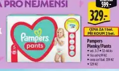 Albert Pampers dětské plenky nabídka