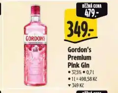 Albert Gordon's gin nabídka
