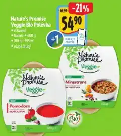 Albert Veggie bio polévka nabídka