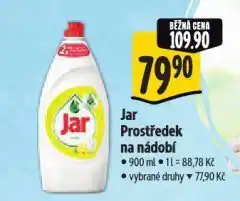 Albert Jar prostředek na mytí nádobí nabídka