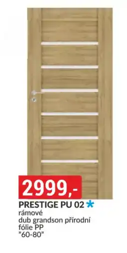 Baumax Prestige pu 02 nabídka