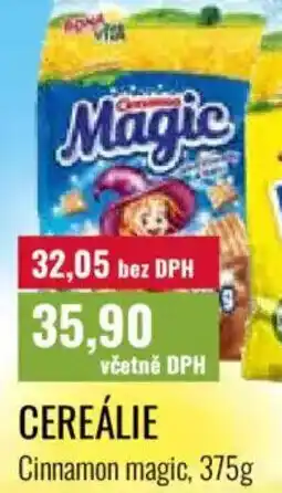 Ratio Cereálie Cinnamon magic nabídka