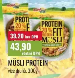 Ratio Müsli protein nabídka