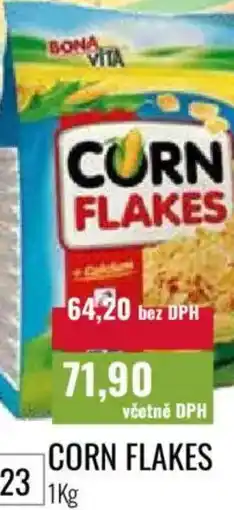 Ratio Bona vita Corn flakes nabídka