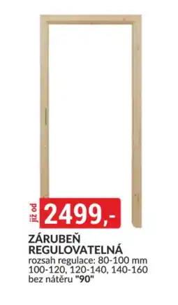 Baumax Zárubeň regulovatelná nabídka