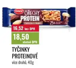 Ratio Tyčinky proteinové nabídka