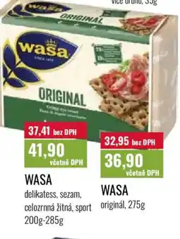 Ratio Wasa nabídka