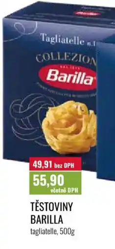 Ratio Těstoviny barilla tagliatelle nabídka