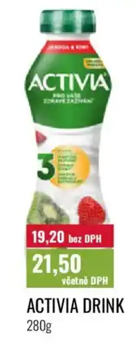 Ratio Activia drink nabídka