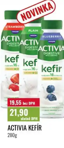 Ratio Activia kefír nabídka