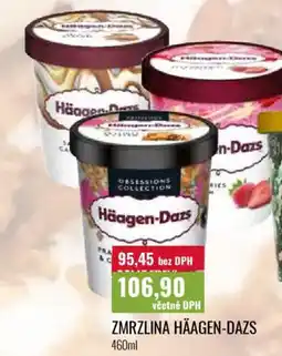 Ratio Zmrzlina häagen-dazs nabídka