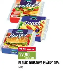 Ratio Blaník toustové plátky 45% nabídka