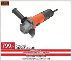 Baumax Úhlová bruska beg110 nabídka