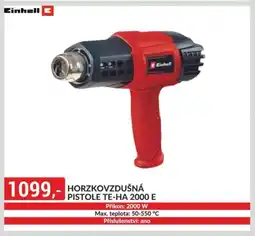 Baumax Horzkovzdušná pistole te-ha 2000 e nabídka