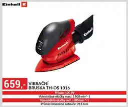 Baumax Vibrační bruska th-os 1016 nabídka