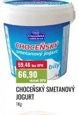 Ratio Choceňský smetanový jogurt nabídka