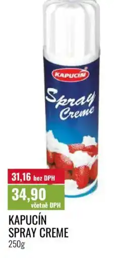 Ratio Kapucín spray creme nabídka