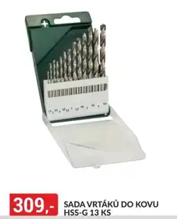 Baumax Sada vrtáků do kovu hss-g 13 ks nabídka
