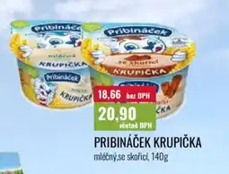 Ratio Pribináček krupička mléčný,se skořicí nabídka