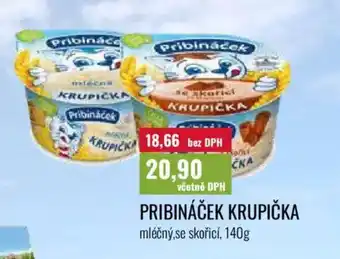 Ratio Pribináček krupička mléčný,se skořicí nabídka
