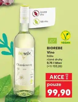 Kaufland BIOREBE Víno nabídka