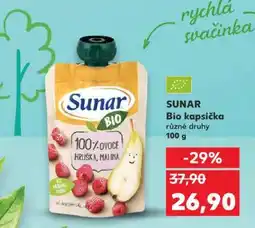 Kaufland SUNAR Bio kapsička nabídka