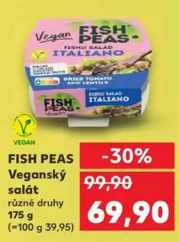 Kaufland FISH PEAS VEGANSKÝ SALÁT nabídka