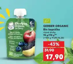 Kaufland GERBER ORGANIC Bio kapsička nabídka