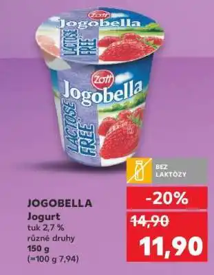Kaufland Jogobella jogurt nabídka
