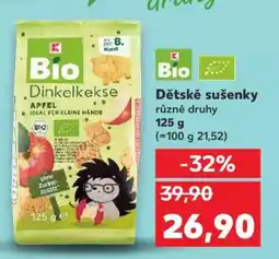 Kaufland Dětské sušenky nabídka