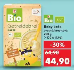 Kaufland Baby kaše ovesná/krupicová 250 g nabídka