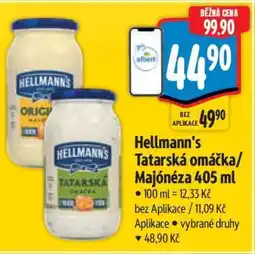 Albert Hellmann’s tatarská omáčka, majonéza 405 ml nabídka