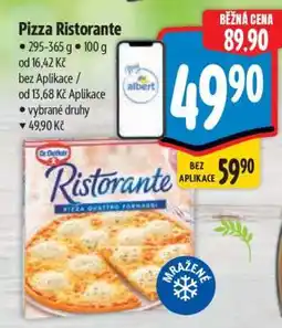 Albert Pizza Ristorante nabídka