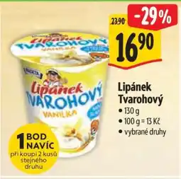 Albert Lipánek tvarohový nabídka