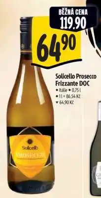 Albert Solcello Prosecco Frizzante DOC nabídka