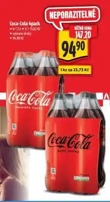 Albert Coca-Cola 4pack nabídka
