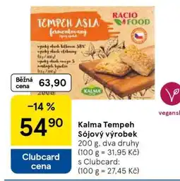 Tesco Kalma Tempeh Sójový výrobek nabídka