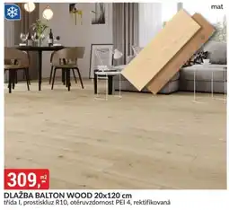 Baumax Dlažba balton wood 20x120 cm nabídka