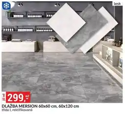 Baumax Dlažba mersion 60x60 cm, 60x120 cm třída i, rektifikovaná nabídka