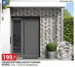 Baumax Venkovní obkladový kámen koral nabídka